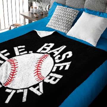 Discover Baseball is Life Baby Blankets