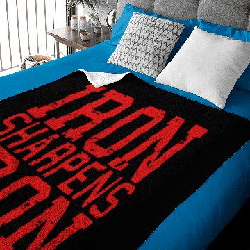 Discover Iron Sharpens Iron Baby Blankets