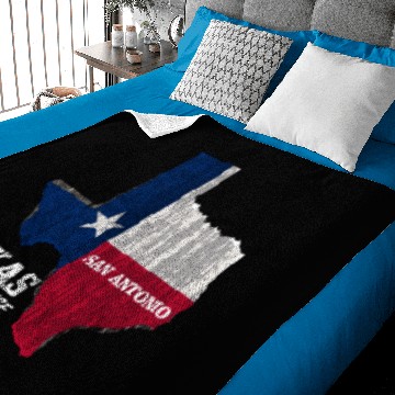 Discover TEXAS INDEPENDENCE DAY 1836 SAN ANTONIO TX Baby Blankets
