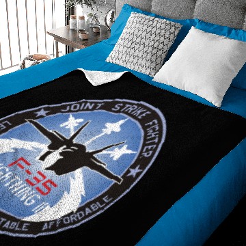 Discover F-35 Lightning II Baby Blankets