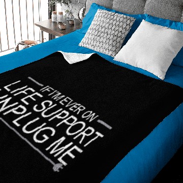 Discover Unplug me Baby Blankets