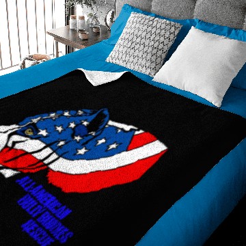 Discover American Bully Duddies Rescue Baby Blankets