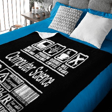 Discover Computer Science Multitasking Baby Blankets