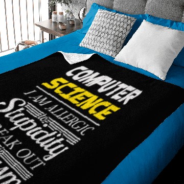 Discover Computer SCIENCE sarcasm Baby Blankets