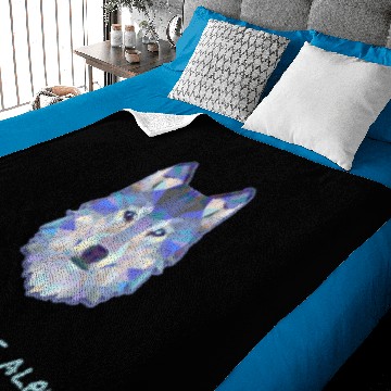 Discover Alpha Wolf Baby Blankets