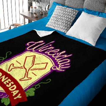 Discover Winesday Wednesday Baby Blankets