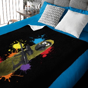 Discover Paintball Pickle Baby Blankets