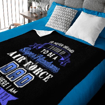 Discover air force dad Baby Blankets