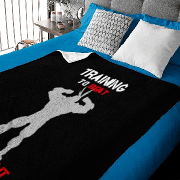 Discover Training To Beat All Might Baby Blankets