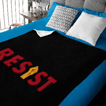 Discover Resist Fist Baby Blankets