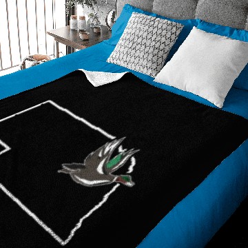 Discover Duck Hunting Nebraska Teal Hunting Waterfowl Baby Blankets