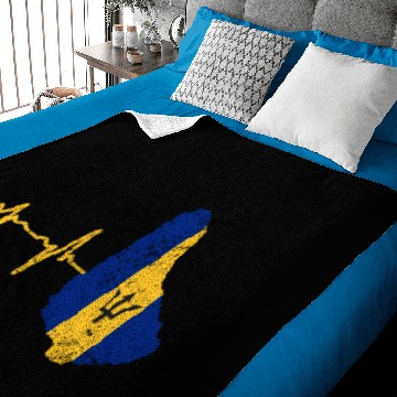 Discover Heartbeat Barbados gift Baby Blankets