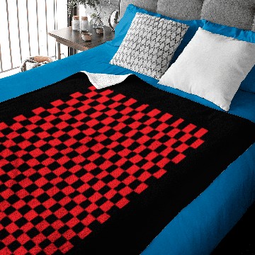Discover Red Checkerboard Baby Blankets