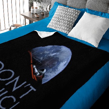 Discover Spacex DON T PANIC In Space Baby Blankets