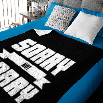 Discover Sorry not Sorry Baby Blankets