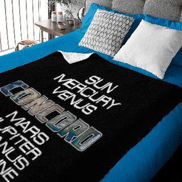 Discover Solar System Planet Earth Concord Gift Baby Blankets