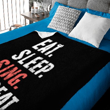Discover Eat. Sleep. Sing. Repeat. | Musical Theater Baby Blankets