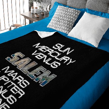 Discover Solar System Planet Earth Salem Gift Baby Blankets