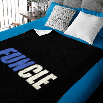 Discover FUNCLE Fun Uncle Gift Baby Blankets
