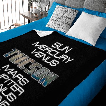 Discover Solar System Planet Earth Tucson Gift Baby Blankets
