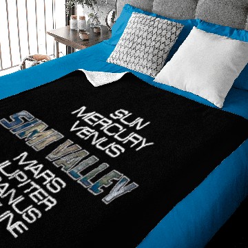Discover Solar System Planet Earth Simi Valley Gift Baby Blankets