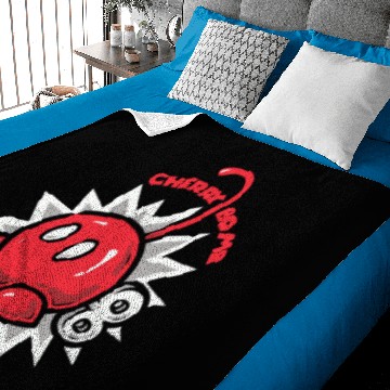 Discover Cherry Bomb Baby Blankets