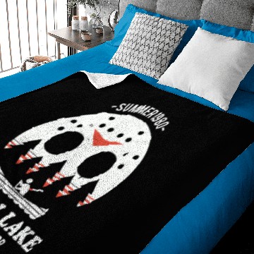 Discover Crystal Lake Camp Counselor Baby Blankets