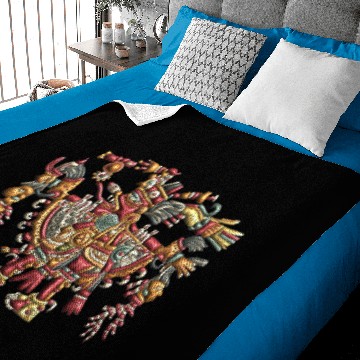 Discover Aztec god Baby Blankets