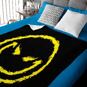 Discover Evil Smiley Face Baby Blankets