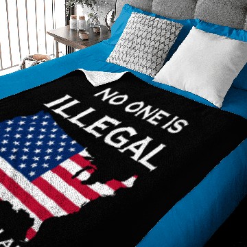 Discover No one is illegal on stolen land Baby Blankets