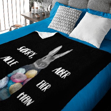 Discover Sorry but all eggs are mine - Easter Bunny - Gift Baby Blankets