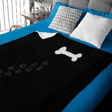 Discover Paw Prints Baby Blankets