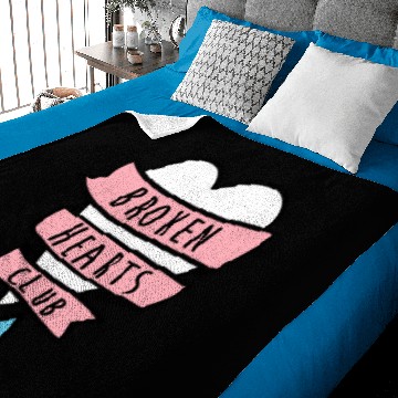 Discover BROKEN HEARTS CLUB Baby Blankets