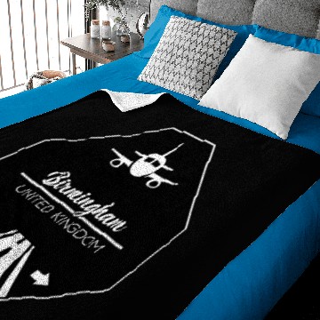 Discover Birmingham United Kingdom Baby Blankets