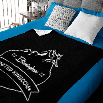 Discover Birmingham United Kingdom Baby Blankets