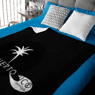 Discover Circle Puerto Rico Baby Blankets