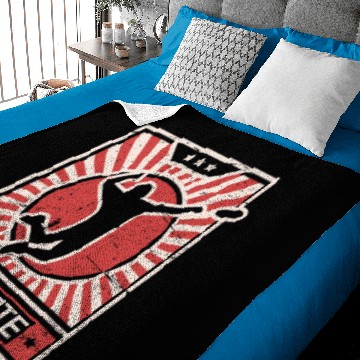 Discover ULTIMATE Frisbee | Propaganda Poster Baby Blankets