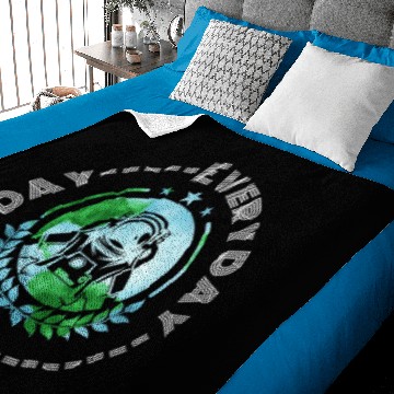 Discover Astronaut Space Earth Day Baby Blankets