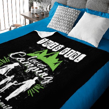 Discover This Girl Loves Camping With Her Family Baby Blankets