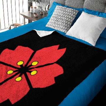 Discover cherry blossom Autumn Baby Blankets