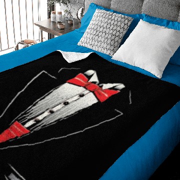 Discover Groom Tuxedo Baby Blankets