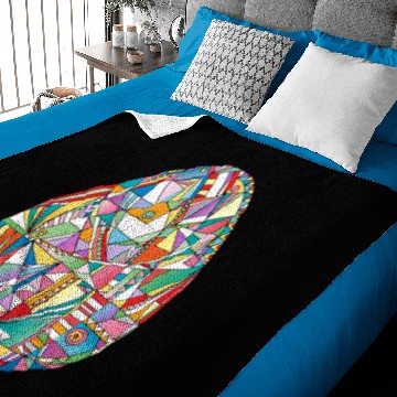 Discover Easter egg art, Easter egg abstract, Easter day Baby Blankets