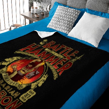 Discover Battle Hammer Bourbon Baby Blankets
