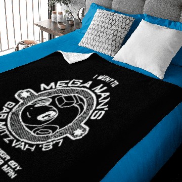 Discover Mega Man s Bar Mitzvah Baby Blankets