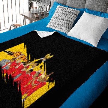 Discover Supa_Strikas_Yellow01 Baby Blankets