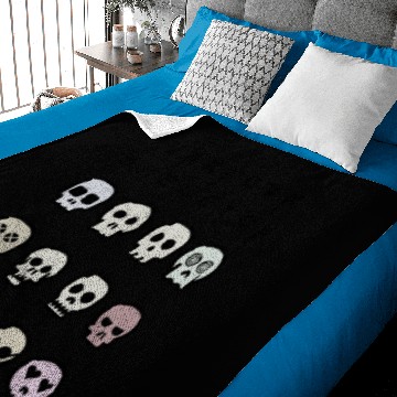 Discover Unknown Skeleton Neutral Skulls Baby Blankets