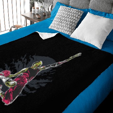 Discover Zombie Slam Dunk Baby Blankets