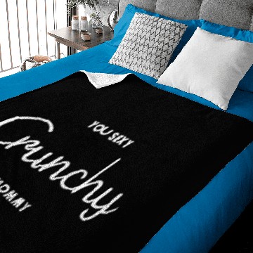 Discover Funny Crunchy Mom Baby Blankets