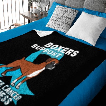 Discover Boxers Support Prostate Cancer Awareness Baby Blankets