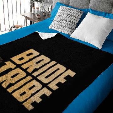 Discover Bride Tribe Bridal Shower Party Baby Blankets